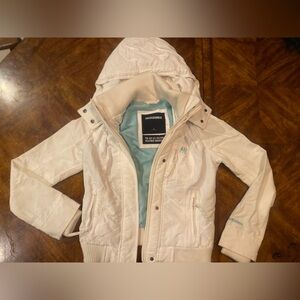 Y2K Abercrombie & Fitch Off-White Ski Jacket